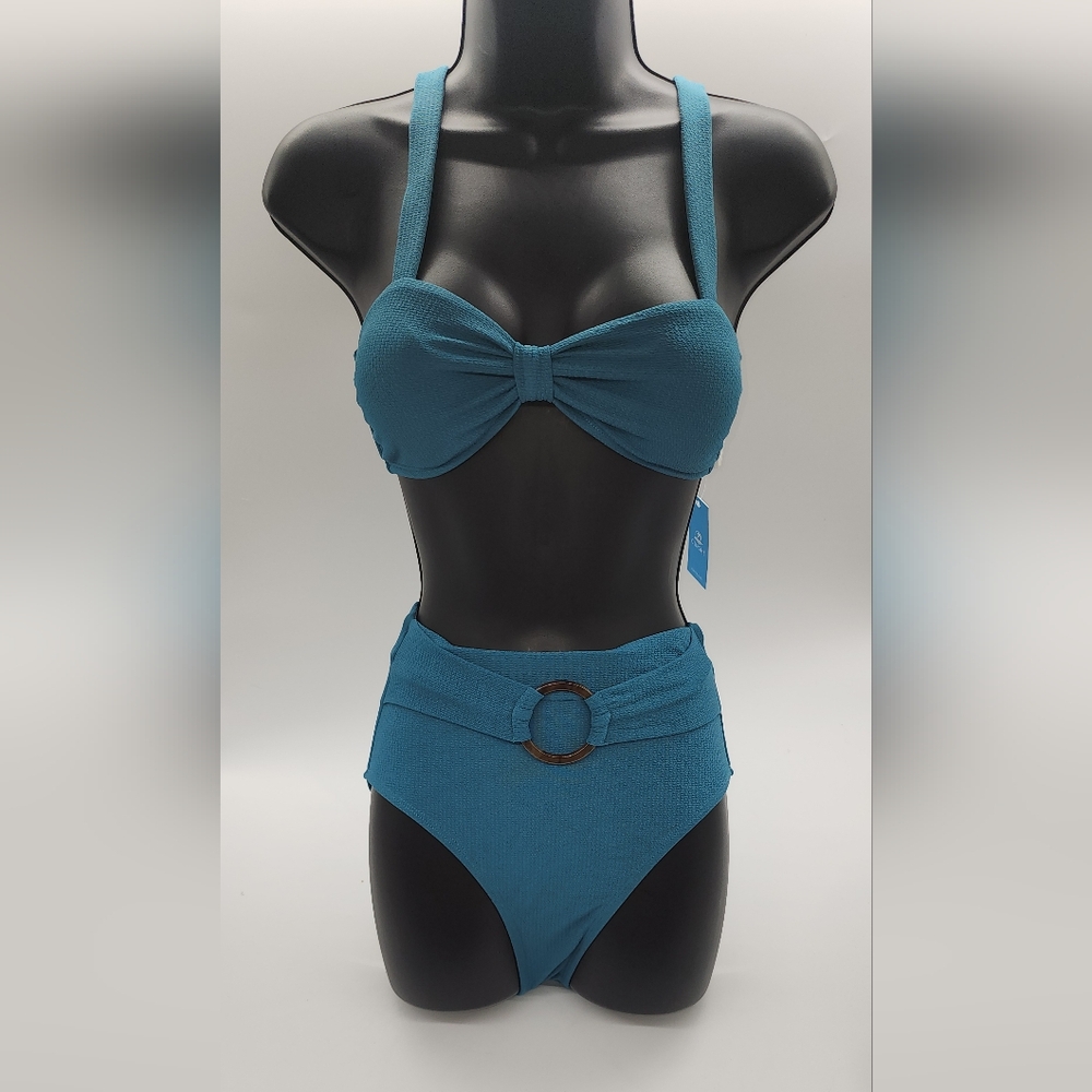 Teal Women's Swimwear Set